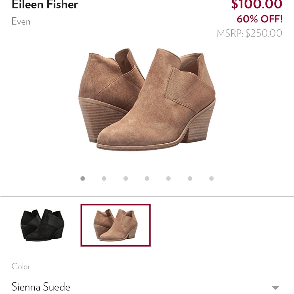 Eileen Fisher Suede Booties